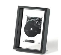 Marco de fotos Bluetooth con reproductor de CD con control remoto para decoración de pared en casa y oficina