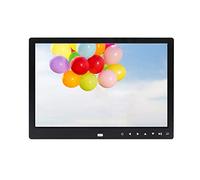 Marco de fotos de 12 pulgadas y 15 pulgadas, multifunción, para el hogar, álbum de fotos electrónico, digital, botón táctil, incluye control remoto, adaptador de corriente, etc. (batería de litio de