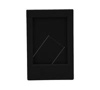 Marco de Fotos de 9 X 6 Cm, Soporte Clásico de Escritorio Rectangular de Plástico para Fotos de 5,4 X 8,6 Cm para la Serie Mini, como para Mini8, 9, 7S, 25, 70, 90(Oscuro)