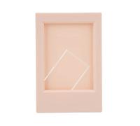 Marco de Fotos de 9 X 6 Cm, Soporte Clásico de Escritorio Rectangular de Plástico para Fotos de 5,4 X 8,6 Cm para la Serie Mini, como para Mini8, 9, 7S, 25, 70,(Rosa )