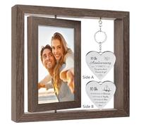 Marco de fotos de aniversario de 10 años, regalos para parejas, decoraciones de aniversario de 10 años, regalos para esposa, regalo de aniversario de 10 años, marco de fotos personalizado, regalo para