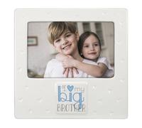 Marco de fotos de cer mica ""Gran Hermano"" de Malden International Designs, 4 x 6, ""Amo a mi hermano mayor"", blanco (5010-46)