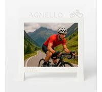 Marco de fotos de los puertos miticos del Giro AGNELLO 15x20