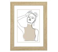 Hama Marco de madera Copenhague 13 x 18 cm Roble natural