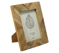 WELL HOME MOBILIARIO & DECORACIÓN Marco de Foto en Madera 19,2x1,3x24cm