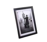 Marco de fotos de madera for escritorio, arte de pared, póster, exhibición, dormitorio, decoración del hogar(Black,6-inch (10.2 * 15.2))