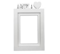 WELL HOME MOBILIARIO & DECORACIÓN Marco de Fotos de Mesa o Pared | Modelo ''ABUELA'' | Tamaño del marco 20,5x13,5cm para Fotos de 10x15cm | Color blanco