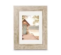 Hama Marco de plástico «Cottage» marrón 15 x 20 cm