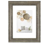 Marco de fotos de plástico ""Lobby", bronce, 13 x 18 cm