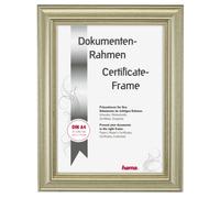 Marco de fotos de plástico ""Lobby", dorado, 21 x 29,7 cm