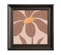 Marco de fotos de resina de estilo antiguo con aspecto artístico vintage, adecuado para exhibición de pared o mesa, mejora el atractivo decorativo de los espacios de vida (E)