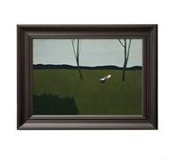 Marco de fotos de resina de estilo antiguo con aspecto artístico vintage, adecuado para exhibición de pared o mesa, mejora el atractivo decorativo de los espacios de vida (L)