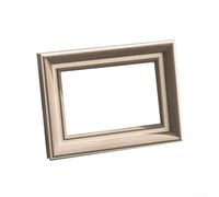 Marco de fotos de resina para colgar en la mesa y en la pared, diseñado para impresiones de 5, 6, 7, 8, 10 pulgadas y para fotografías de tamaño A4 (8 pulgadas)