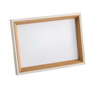 Marco de fotos de resina para mesa o pared, se adapta a fotos de 5 x 7 x 8 x 10 pulgadas, orientación horizontal o vertical, panel trasero de MDF, estilo simple para decoración del hogar, boda o (8