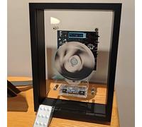 Marco de fotos decorativo con Bluetooth, control remoto y salida AUX para uso doméstico, oficina y galería
