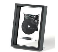 Marco de fotos decorativo con mando a distancia, pantalla LED, Bluetooth, cuatro modos de colocación, ideal para el hogar, galería, oficina
