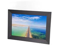 Marco de Fotos Digital 10.1 Pulgadas 100-240V Pantalla Táctil Marco de Fotos Electrónico Título Personalizado Alta Resolución para el Hogar (Enchufe de la UE)