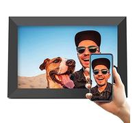 Marco De Fotos Digital, 10 Pulgadas WiFi 16 GB IPS HD Marcos De Fotos Electrónicos con Pantalla Táctil LCD, Compartir Momentos por Correo Electrónico, Aplicación, Soporte USB, Tarjeta SD, Vídeo Y Mú
