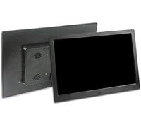 Marco de Fotos Digital, 1280x 800 de Alta resolución FHD 16:9 Pantalla IPS Marco de Fotos Digital Reproductor de Fotos/música/vídeo Calendario Alarma Temporizador de Encendido/Apagado automático, co