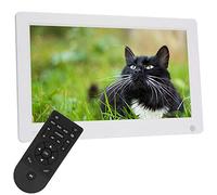 Marco de fotos digital 16:9 Relación de visualización Marco de fotos eléctrico Nuevo Regalo para amigos, niños, padres, mejora el afecto mutuo (contacto con la UE)