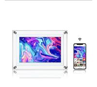 Marco de Fotos Digital acrílico de Alta definición, Marco de Fotos Digital, Arte, álbum de Fotos electrónico, Juego de Mesa Comercial para el hogar