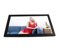 Marco de Fotos Digital, álbum de Fotos Electrónico Body Sensing 100-240 V Negro para Oficina (Enchufe de la UE)