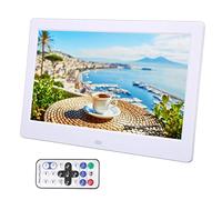 Marco de Fotos Digital, álbum de Fotos Electrónico de 10,1 Pulgadas para la Familia (Enchufe Europeo 100-240 V)