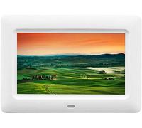 Marco de Fotos Digital Álbum de Fotos electrónico de 7 Pulgadas Álbum de Fotos Digital Reproductor de Video LED HD Resolución 800 * 480 HD Regalo Presente para Amigos de la Familia