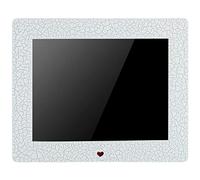 Marco de Fotos Digital, álbum de Fotos electrónico de Alta definición de 8 Pulgadas, admite imágenes Jpg de 30 Millones de píxeles, Memoria incorporada de 16 G, Reproductor Inteligente WiFi Tran