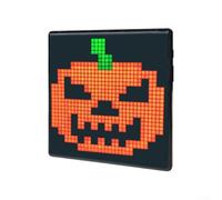 Marco de fotos digital artístico, pantalla de píxeles programable con características interactivas para reloj despertador inteligente, altavoz, sala de juegos decorativa (16 x 16 píxeles)