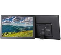 Marco de Fotos Digital con Fotos, vídeos Musicales, Calendario, Despertador con Mando a Distancia, Adecuado para Varios escenarios (Black 17)