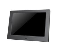 Marco De Fotos Digital De 10,1/7,1 Pulgadas, Reloj con Calendario LED, Varios Idiomas For Mostrar Alarmas De Recordatorio De Tiempo De Medicina For Personas Mayores Y Demencia(10 Inch Black)