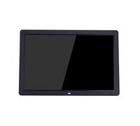 Marco de Fotos Digital de 10 Pulgadas, Marco de Fotos Ultrafino, Compatible con Tarjetas USB y SD, Adecuado para Varios escenarios (Black 15.2)