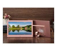 Marco de Fotos Digital de 10 Pulgadas, Pantalla IPS Completa de Alta resolución, imágenes claras, con Control Remoto, fácil de operar