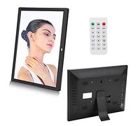 Marco de Fotos Digital de 15 Pulgadas, Marco de Fotos Digital HD Resolución de 1024x768 Compatible con MP3/MP4/reproducción de Imágenes 100 V-240 V (Enchufe de la UE)