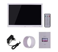 Marco de Fotos Digital de 17 Pulgadas, Alta resolución, Pantalla LCD, con Reproductor de vídeo, Marco de Fotos electrónico Multifuncional