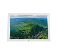 Marco de Fotos Digital de 17 Pulgadas Marco de Fotos Digital de Alta definición Álbum de Fotos electrónico Reproductor de imágenes multifunción Marco de Fotos Digital