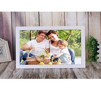 Marco de Fotos Digital de 20 Pulgadas con Pantalla IPS y Reproductor de vídeo, reproducción automática sin retrasos y fácil operación