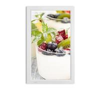 Marco de fotos digital de 22 pulgadas y 24 pulgadas, diseño de pantalla ancha y borde estrecho, máquina de publicidad montada en la pared, admite video de 1080P, adecuado para colocar en posición hor