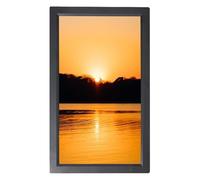 Marco de fotos digital de 22 pulgadas y 24 pulgadas, diseño de pantalla ancha y borde estrecho, máquina de publicidad montada en la pared, admite video de 1080P, adecuado para colocar en posición hor