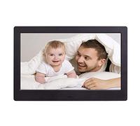 Marco de fotos digital de 25,7 cm con pantalla IPS, reproducción de vídeo iOS, 8 GB de memoria, detector de movimiento