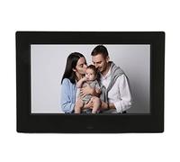 Marco de Fotos Digital de 7 Pulgadas Marco de Fotos Digital Marco de Fotos Electrónico de Alta Definición Reproductores de DVD HD (Enchufe Europeo 100-240 V)