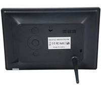 Marco de Fotos Digital de 7 Pulgadas, Pantalla de Alta definición IPS 16:9, Reproductor de vídeo Musical con Control Remoto, Adecuado para Varios escenarios