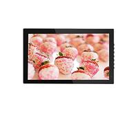 Marco de Fotos Digital de Alta definición de 18,5 Pulgadas, álbum de Fotos electrónico, máquina de Publicidad, Panel de Vidrio Templado, Reloj/Calendario de Soporte, máquina de Interruptor de tempori