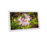 Marco de Fotos Digital de Alta definición IPS de 22/24 Pulgadas, álbum de Fotos electrónico Full HD de 1080P, for Uso doméstico y Comercial(Color:White,Size:22 Inch)