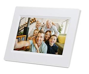 MARCO DE FOTOS DIGITAL Denver PFF-710WHITE - PANTALLA 7'/17.7CM IPS TACTIL 1024x600-200CD/M2-8GB - WIFI - SOFTWARE FRAMEO, Classic White