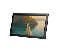 Marco de Fotos Digital Full HD 1080P de 22/24 Pulgadas; Admite reproducción en Bucle de vídeo, imágenes y Calendario; Montable en Pared.(Black,24-Inch)