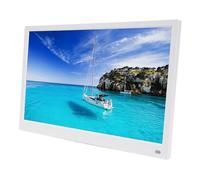 Marco De Fotos Digital Grande de 15 Pulgadas con Pantalla HD 1920x1080, con Control Remoto, Reproductor de Video y Musica, con Funcion de Reproduccion en Bucle Automatico (Enchufe de la UE)