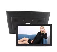 Marco de Fotos Digital Grande de 18 Pulgadas, álbum de Marco de Fotos Electrónico Multifuncional HD, Regalo para Amigos y Familiares, Compartir Fotos de Video, Funciones de Calendario de Reloj