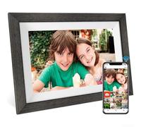 Marco de fotos digital inalámbrico, adecuado para cualquier decoración del hogar u oficina, 10.1 pulgadas, 32 GB, WiFi, IPS, pantalla táctil, aplicación para teléfono móvil